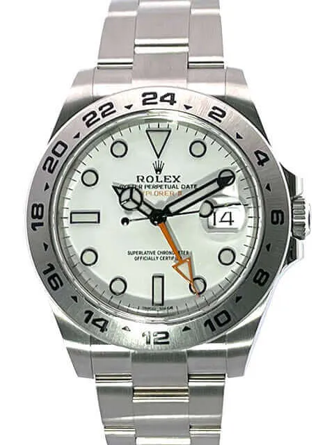 Rolex Explorer II 216570 Weiß
