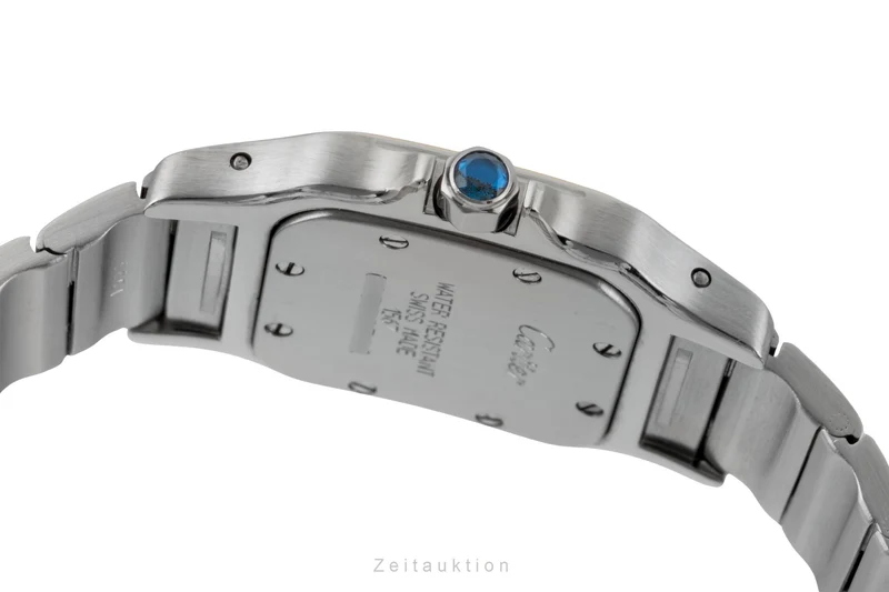 Cartier Santos steel / gold quartz women's watch W20012C4 [2507518]