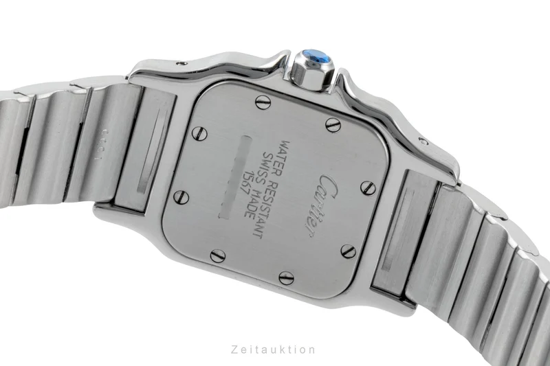 Cartier Santos steel / gold quartz women's watch W20012C4 [2507518]