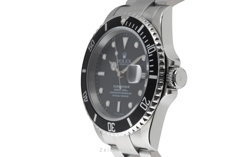 Rolex Submariner steel automatic men's watch 16610 T [2600857]