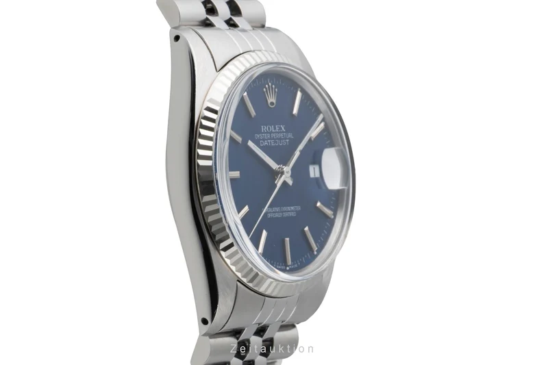 Rolex Datejust steel / white gold automatic men's watch 16014 Vintage [2501593]