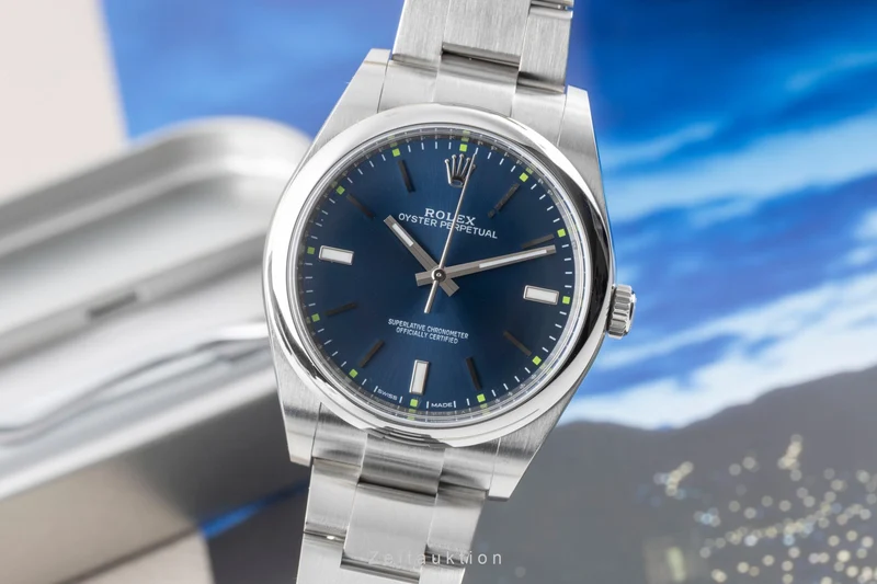 Rolex Oyster Perpetual steel automatic men's watch 114300 [2600991]