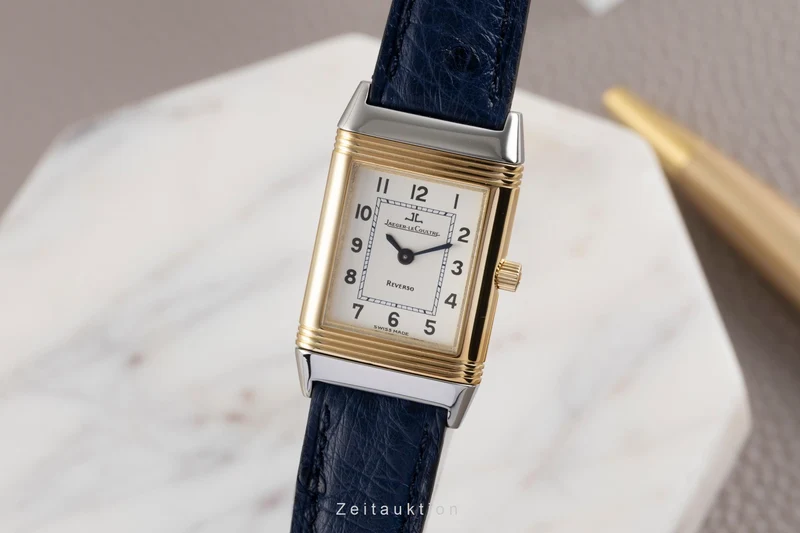 Jaeger LeCoultre Reverso steel / gold manual winding women's watch 260.5.86 [2600098]
