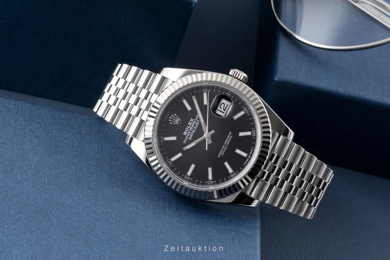 Rolex Datejust steel / white gold automatic men's watch 126334 [2601061]