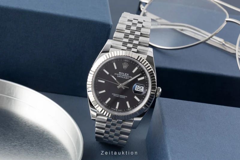 Rolex Datejust steel / white gold automatic men's watch 126334 [2601061]