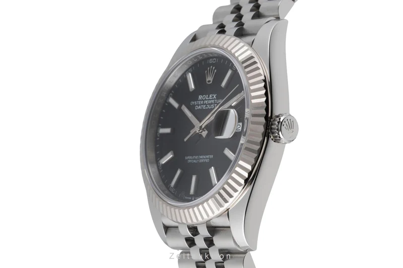 Rolex Datejust steel / white gold automatic men's watch 126334 [2601061]