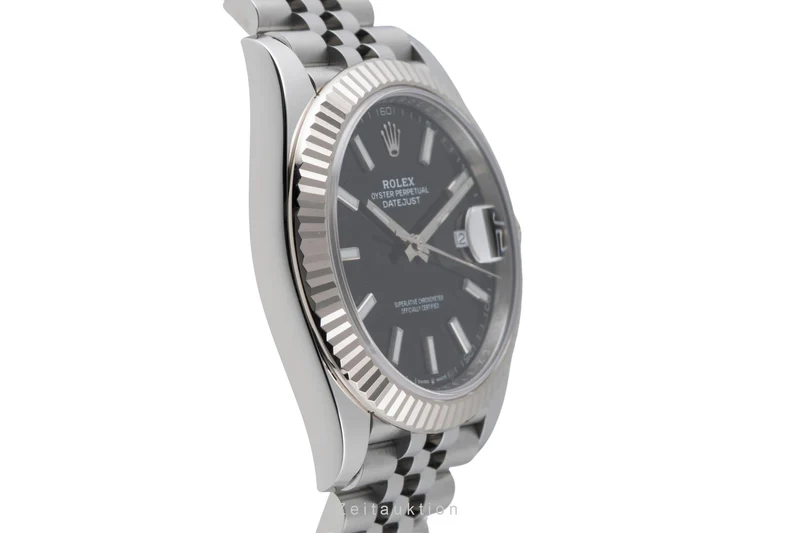 Rolex Datejust steel / white gold automatic men's watch 126334 [2601061]