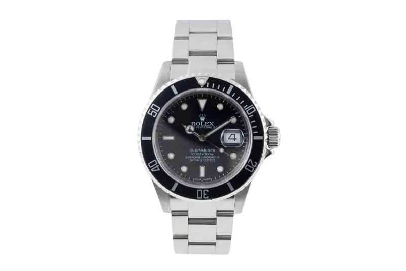 Rolex Submariner steel automatic men's watch 16610 [2601048]
