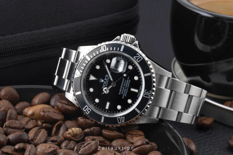 Rolex Submariner steel automatic men's watch 16610 [2601048]