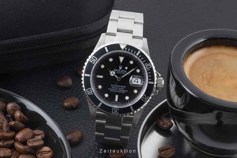 Rolex Submariner steel automatic men's watch 16610 [2601048]