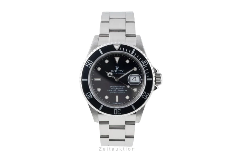 Rolex Submariner steel automatic men's watch 16610 [2601048]