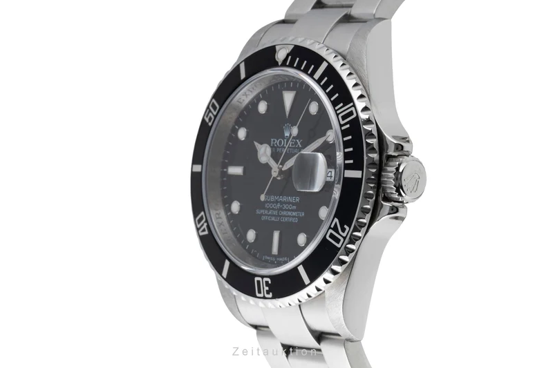 Rolex Submariner steel automatic men's watch 16610 [2601048]