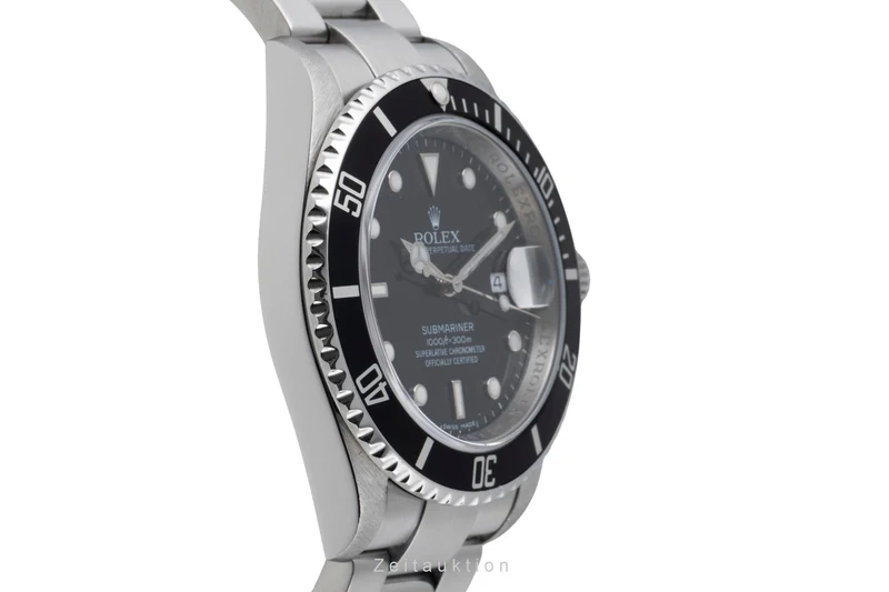 Rolex Submariner steel automatic men's watch 16610 [2601048]