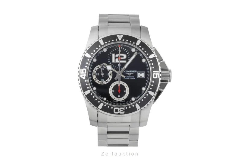 Longines Hydro Conquest chronograph steel automatic men's watch L3.644.4 [2600442]