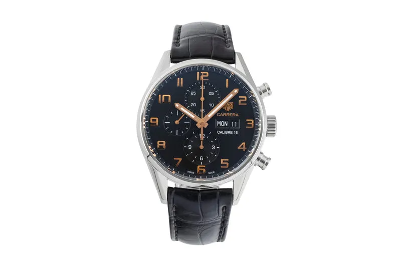 Tag Heuer Carrera chronograph steel automatic men's watch CV2A1AB.FC6379 [2601044]