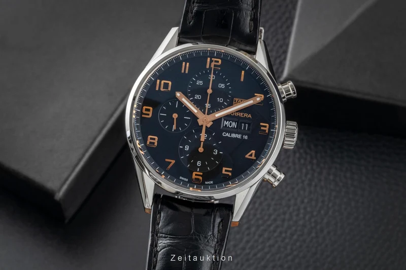 Tag Heuer Carrera chronograph steel automatic men's watch CV2A1AB.FC6379 [2601044]