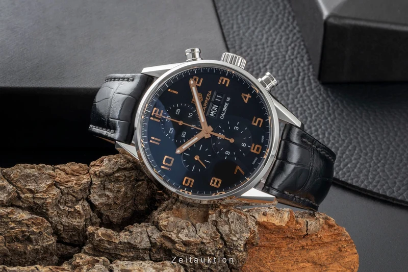 Tag Heuer Carrera chronograph steel automatic men's watch CV2A1AB.FC6379 [2601044]