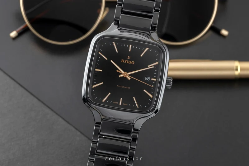 Rado True ceramic / titanium automatic men's watch 01.763.6078.3.016 [2600846]