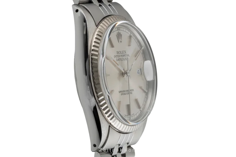 Rolex Datejust steel / white gold automatic men's watch 16014 [2600949]