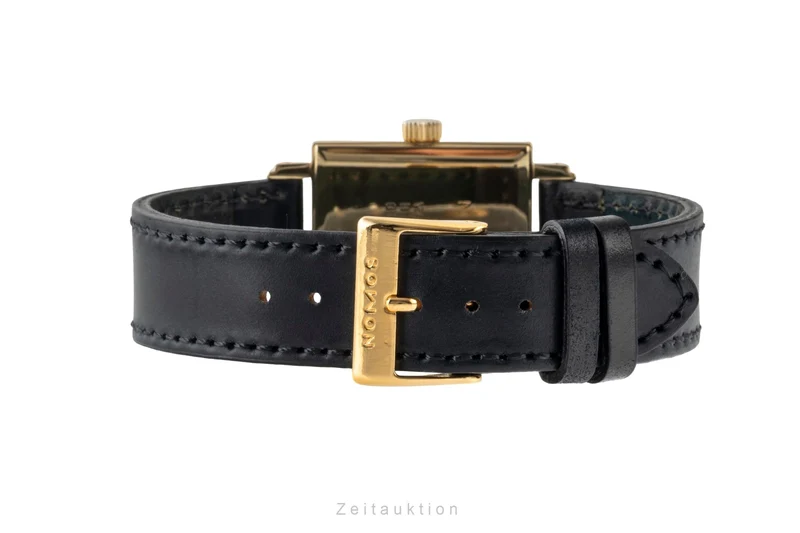 Nomos Tetra 18 ct gold manual winding men's watch Tetra Gold [2600704]