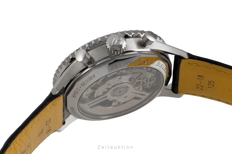 Breitling Navitimer 01 chronograph steel automatic men's watch AB0139241C1P1 LP: 9500EUR [2600861]