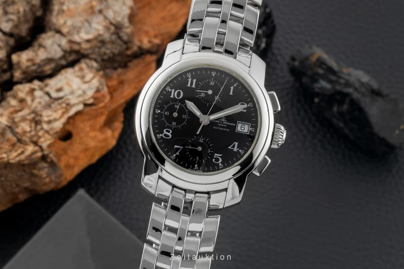 Baume & Mercier Capeland chronograph steel automatic men's watch MV045216 [2600178]