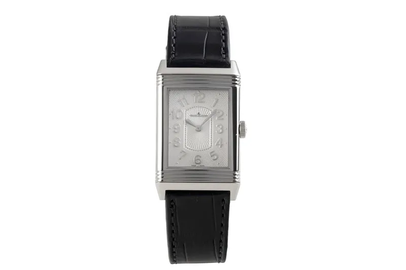 Jaeger LeCoultre Reverso steel quartz women's watch Q3208420, 268.8.47 LP: 7500EUR [2600458]