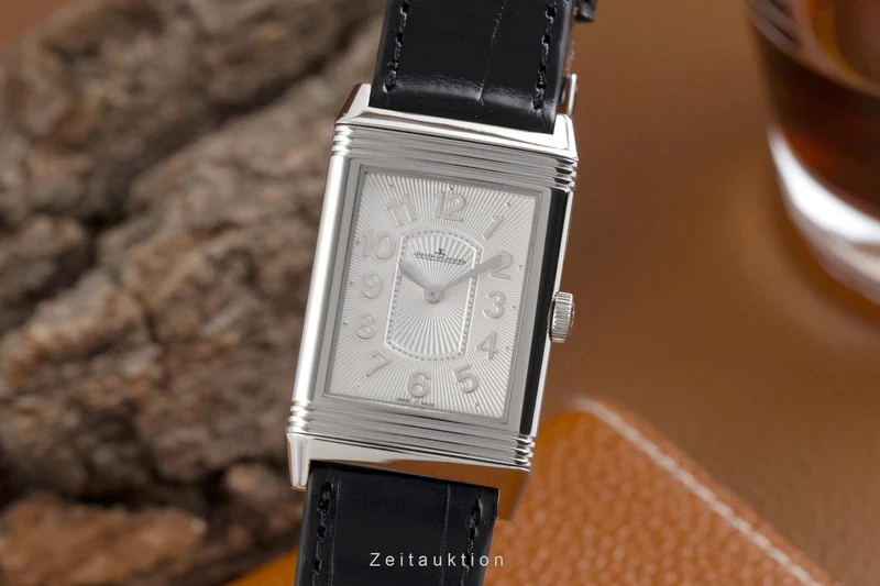Jaeger LeCoultre Reverso steel quartz women's watch Q3208420, 268.8.47 LP: 7500EUR [2600458]