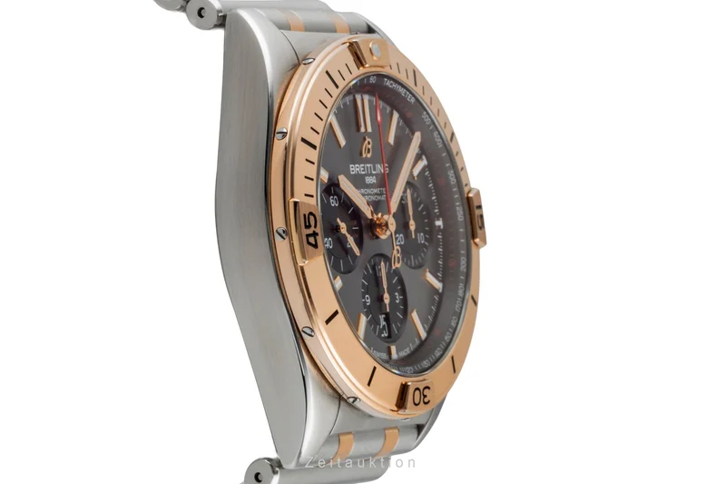 Breitling Chronomat chronograph steel / gold automatic men's watch UB0134101B1U1 LP: 14200EUR [2600722]