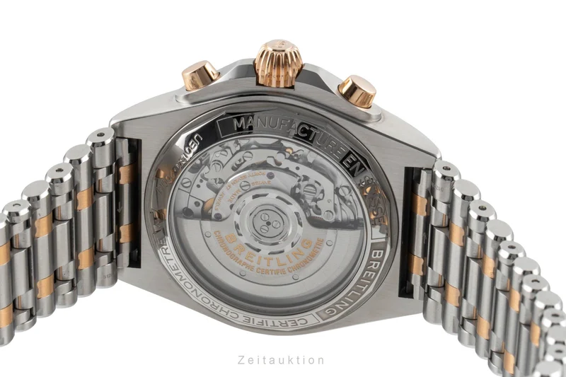 Breitling Chronomat chronograph steel / gold automatic men's watch UB0134101B1U1 LP: 14200EUR [2600722]