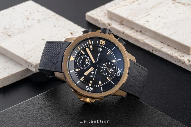 IWC Aquatimer chronograph bronze automatic men's watch IW379503 LP: 11700EUR [2600728]