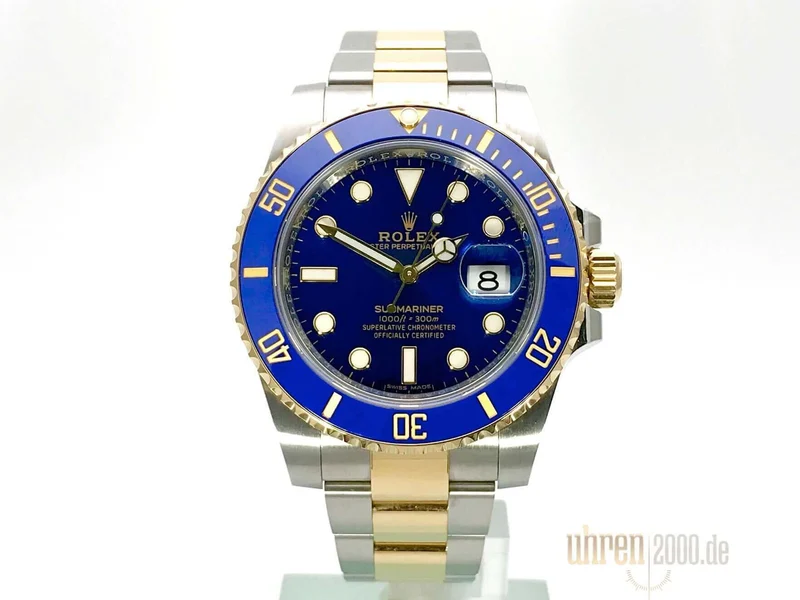 Rolex Submariner Date 116613 LB Stahl - Gold