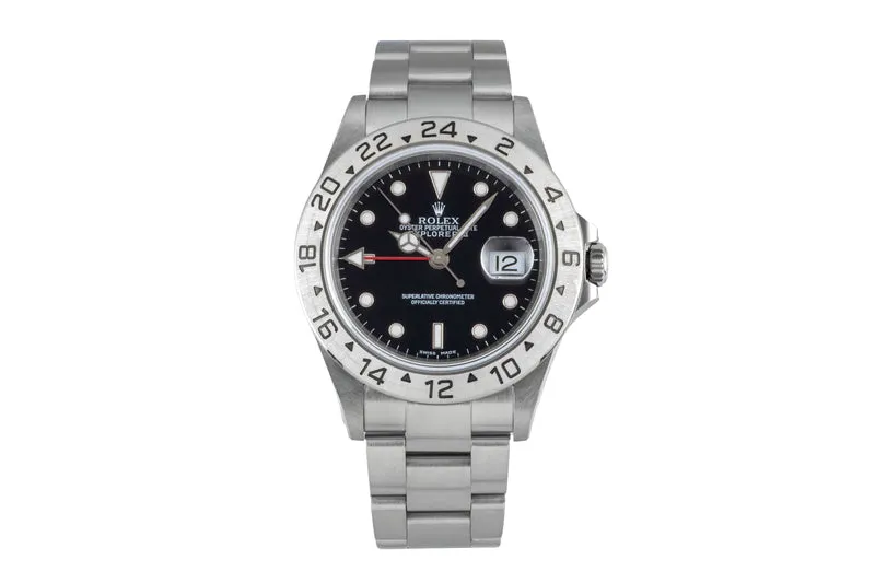 Rolex Explorer II steel automatic men's watch 16570 [2600913]