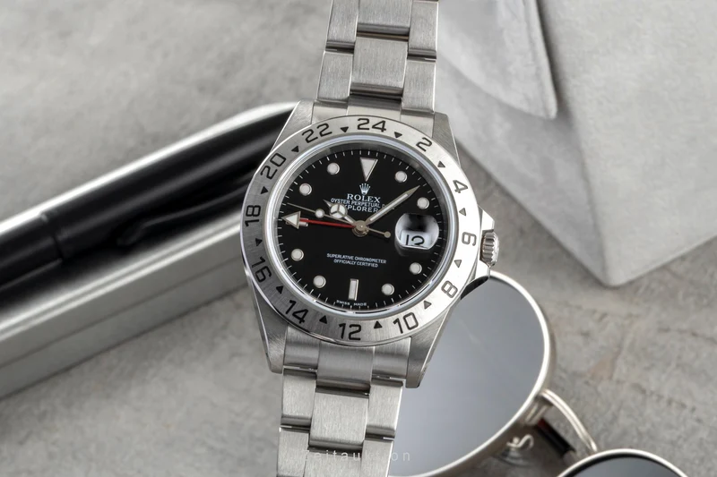 Rolex Explorer II steel automatic men's watch 16570 [2600913]