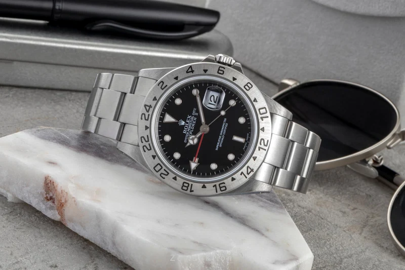 Rolex Explorer II steel automatic men's watch 16570 [2600913]