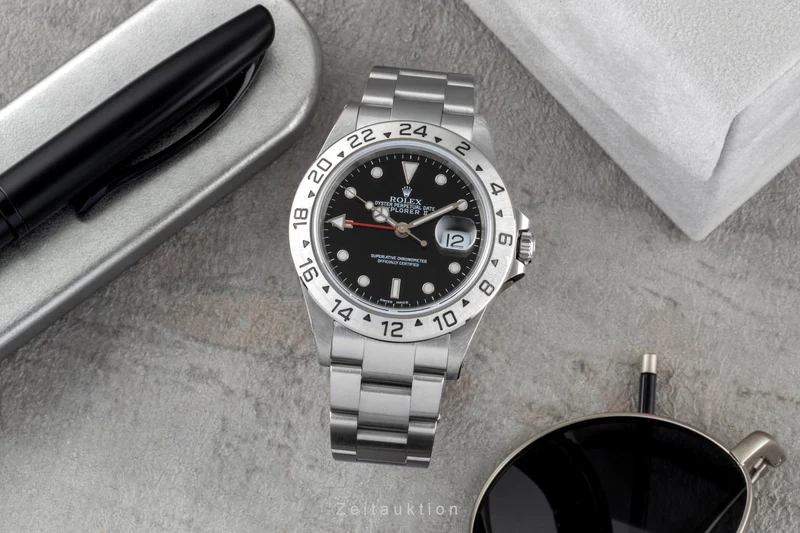 Rolex Explorer II steel automatic men's watch 16570 [2600913]