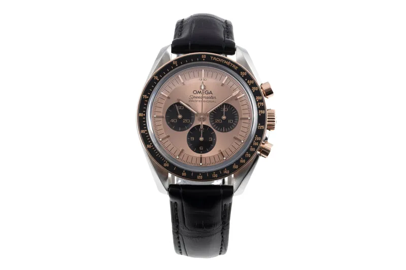 Omega Speedmaster Moonwatch chronograph steel / gold manual winding men's watch 310.23.42.50.99.001 LP: 12300EUR [2600906]