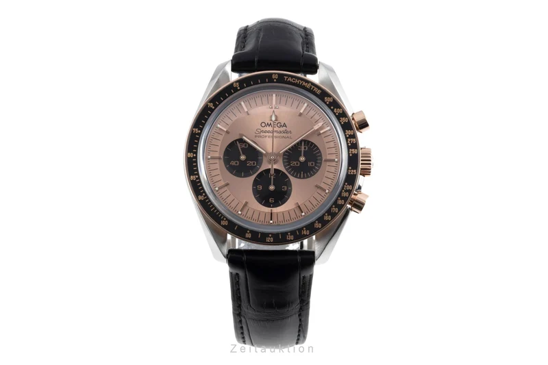 Omega Speedmaster Moonwatch chronograph steel / gold manual winding men's watch 310.23.42.50.99.001 LP: 12300EUR [2600906]