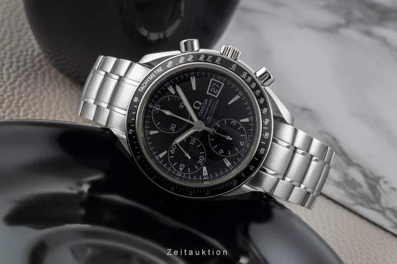 Omega Speedmaster Date chronograph steel automatic men's watch 3210.50.00 [2600738]