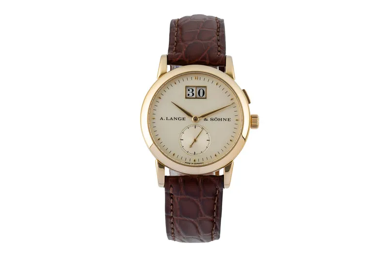 A. Lange & Söhne Saxonia 18 ct gold manual winding men's watch 105.021 [2600472]