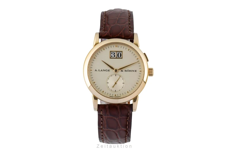 A. Lange & Söhne Saxonia 18 ct gold manual winding men's watch 105.021 [2600472]