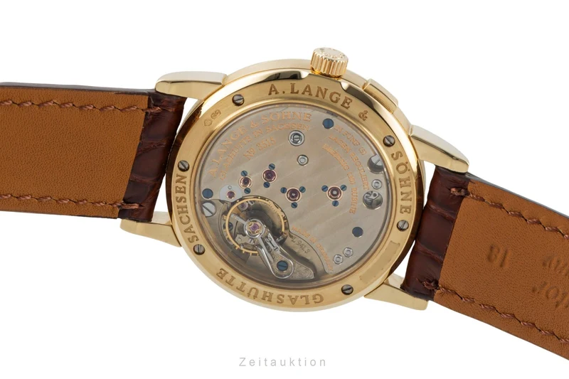 A. Lange & Söhne Saxonia 18 ct gold manual winding men's watch 105.021 [2600472]