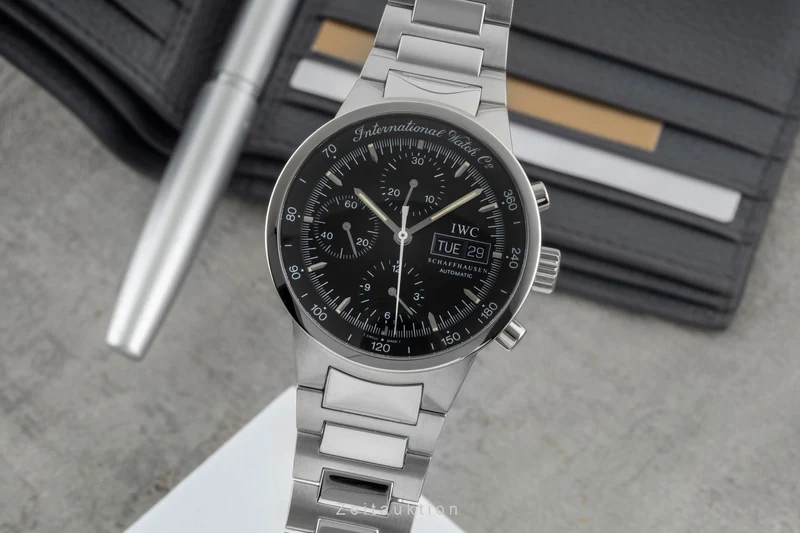 IWC GST chronograph steel automatic men's watch IW370708 [2600379]