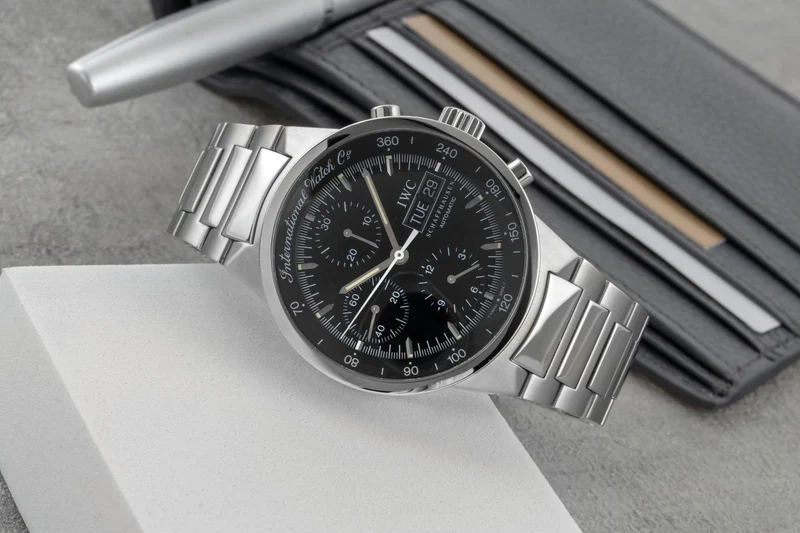IWC GST chronograph steel automatic men's watch IW370708 [2600379]