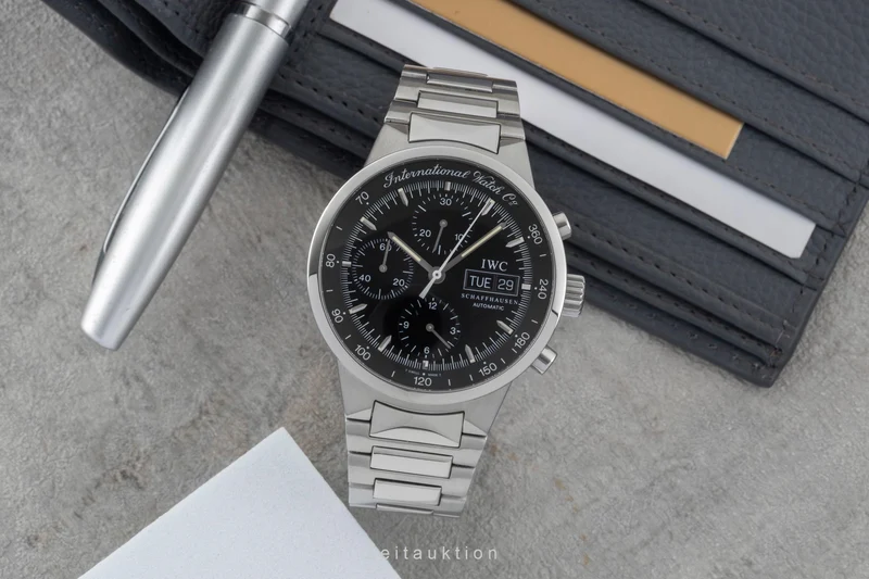 IWC GST chronograph steel automatic men's watch IW370708 [2600379]