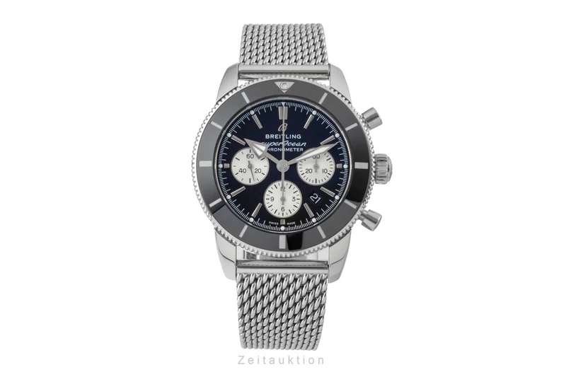 Breitling Superocean chronograph steel automatic men's watch AB0162121B1A1 LP: 9400EUR [2600768]