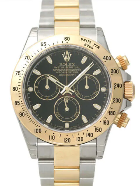 Rolex Daytona Cosmograph 116523 Schwarz Index