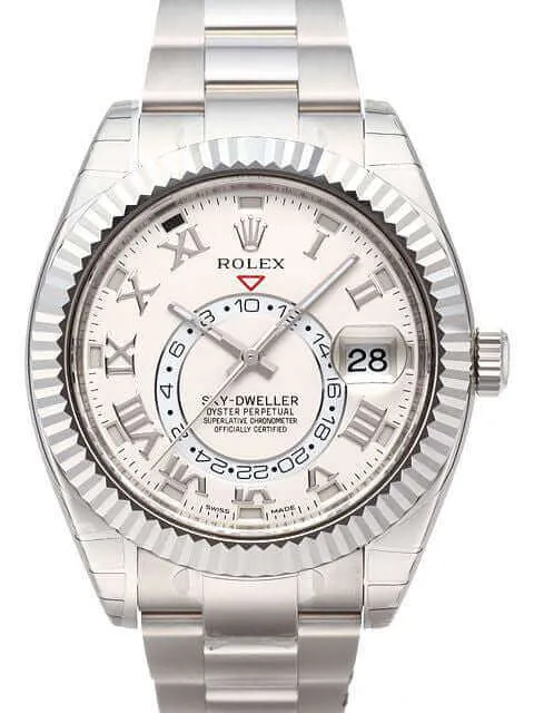 Rolex Sky-Dweller 326939 Weißgold Ivory