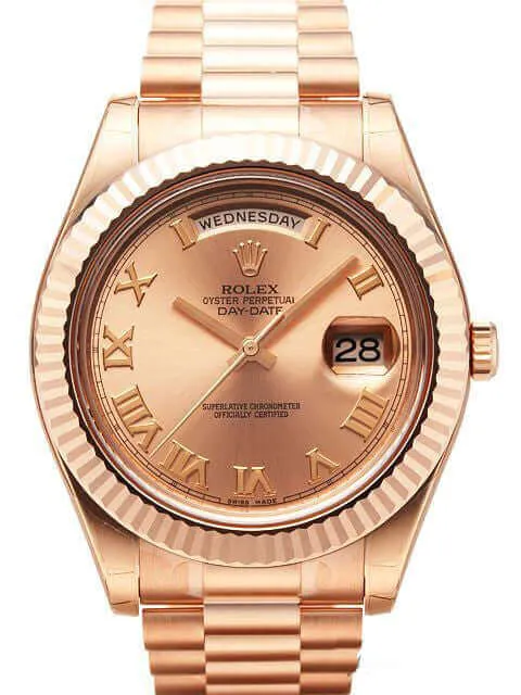 Rolex Day-Date II 218235 Pink Römisch