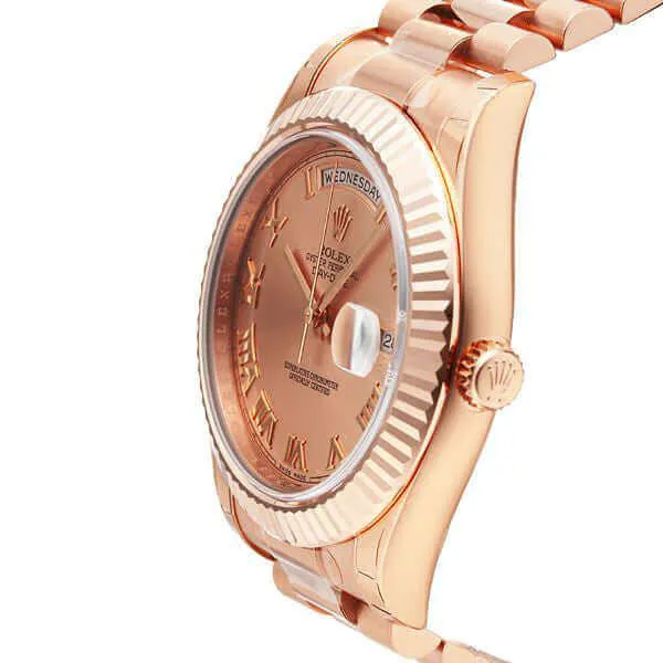 Rolex Day-Date II 218235 Pink Römisch